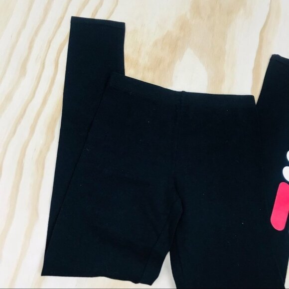 Fila Girl’s 7/8 Length Leggings  | Black Tights - Picture 7 of 12